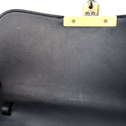Gucci Nappa GG Supreme Monogram Medium Osiride Top Handle Bag Black Oro Vecchio Beige Ebony 10 of 16