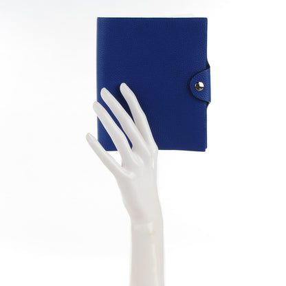 Hermes Togo Ulysse PM Notebook Cover Bleu Electrique 2 of 7