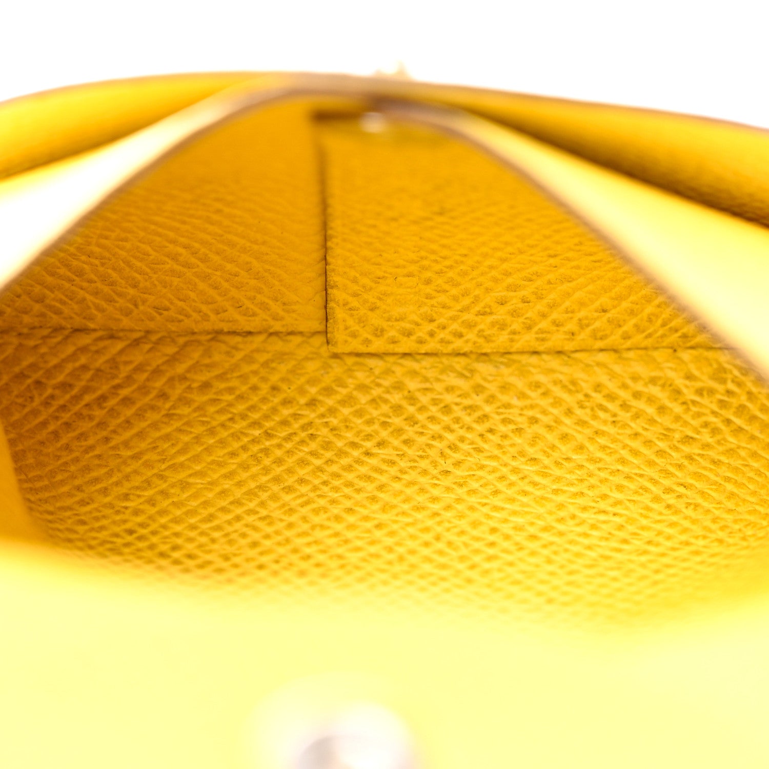 Hermes Epsom Bastia Coin Purse Jaune de Naples 5 of 13