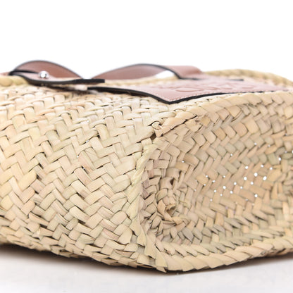 Loewe Raffia Small Basket Tote Bag Natural Tan 6 of 12