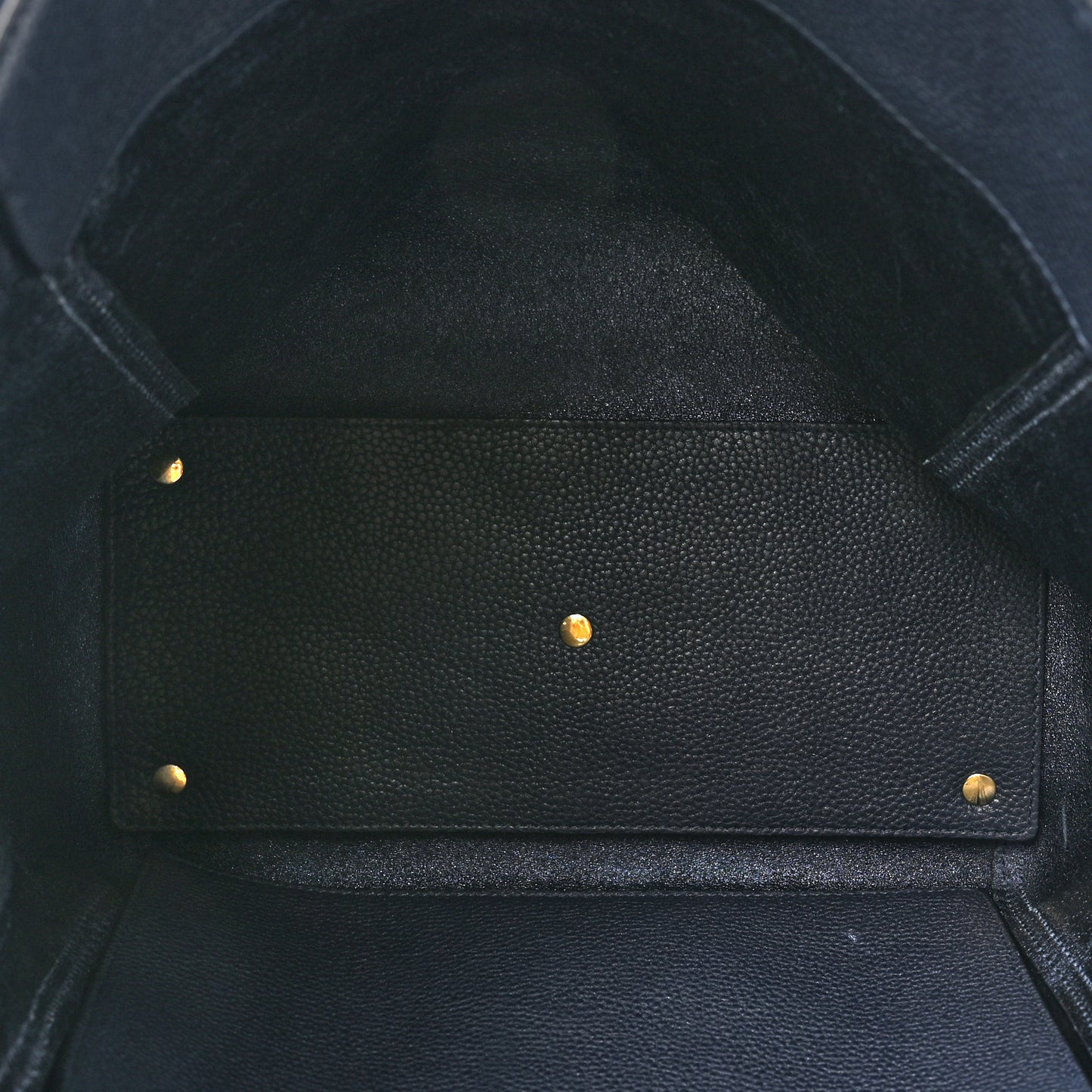 Calfskin Verve Tote Navy