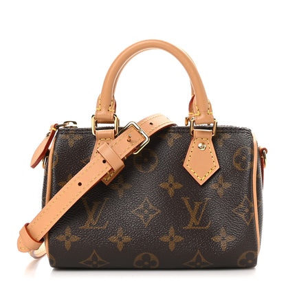 Louis Vuitton Monogram Nano Speedy Bandouliere 1 of 10