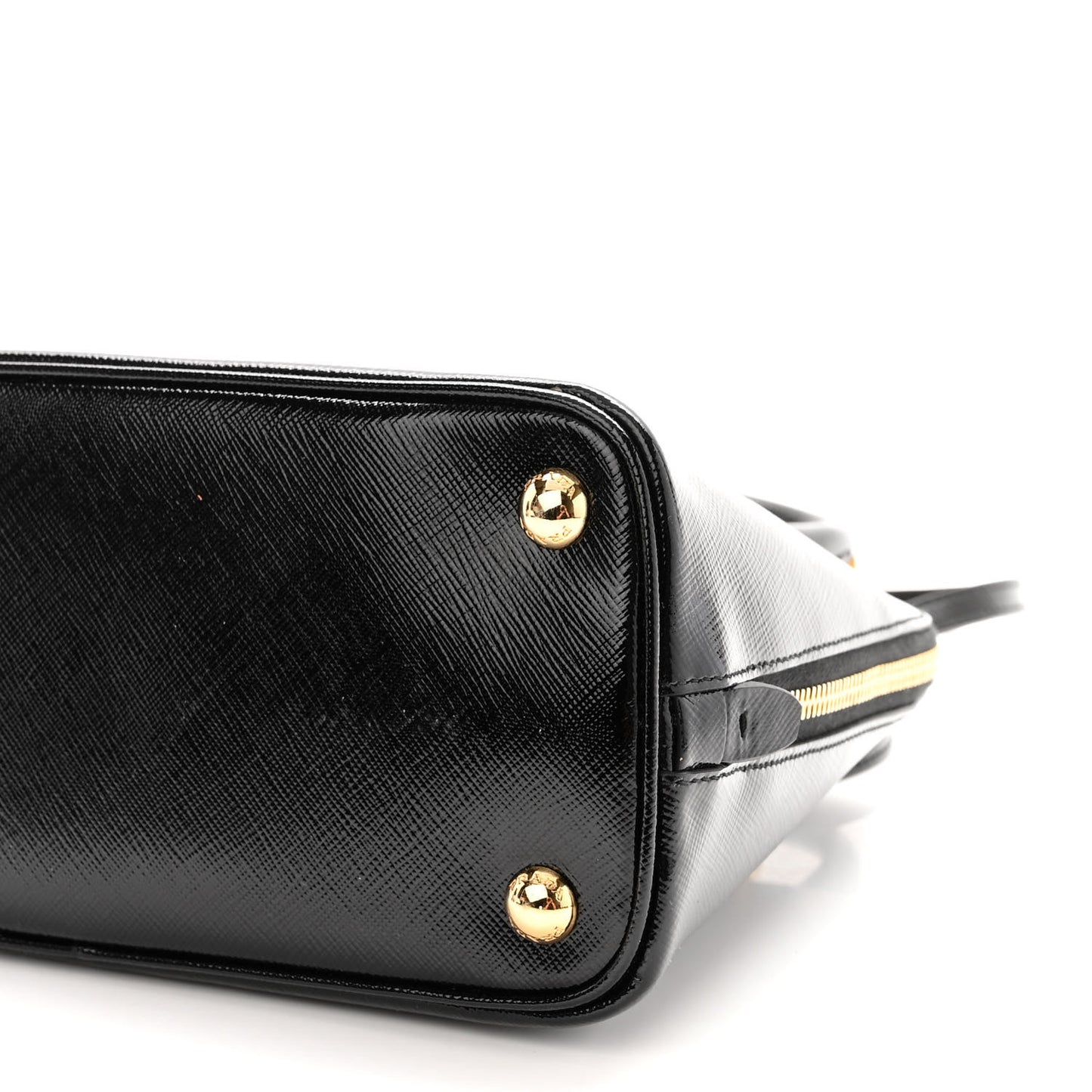 Saffiano Vernice Small Promenade Tote Black