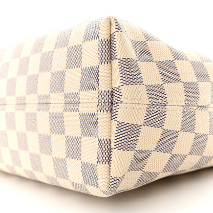 Louis Vuitton Damier Azur Graceful PM Rose Ballerine 9 of 10