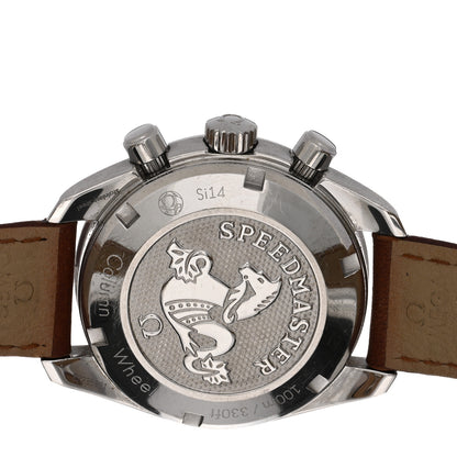 Omega Stainless Steel Calfskin 38mm Speedmaster Chronograph Automatic Watch Brown 324.32.38.50.02.001 4 of 4