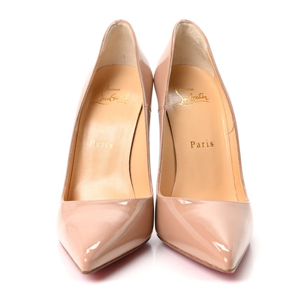 Christian Louboutin Patent So Kate 120 Pumps 37.5 Nude 3 of 9