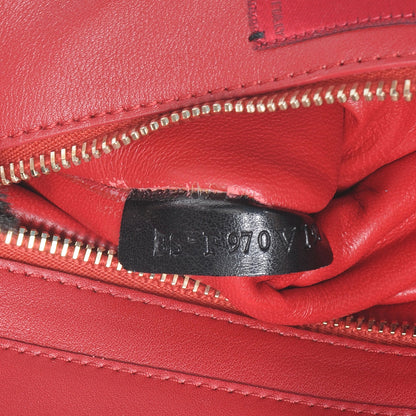 Valentino Garavani Vitello All Over Stud Rockstud Tote Red 8 of 8