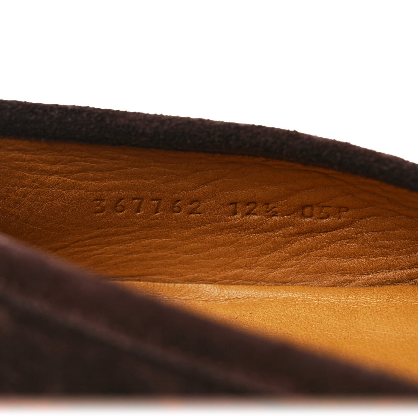 Suede Mens Horsebit Loafers 12.5 Testa di Moro