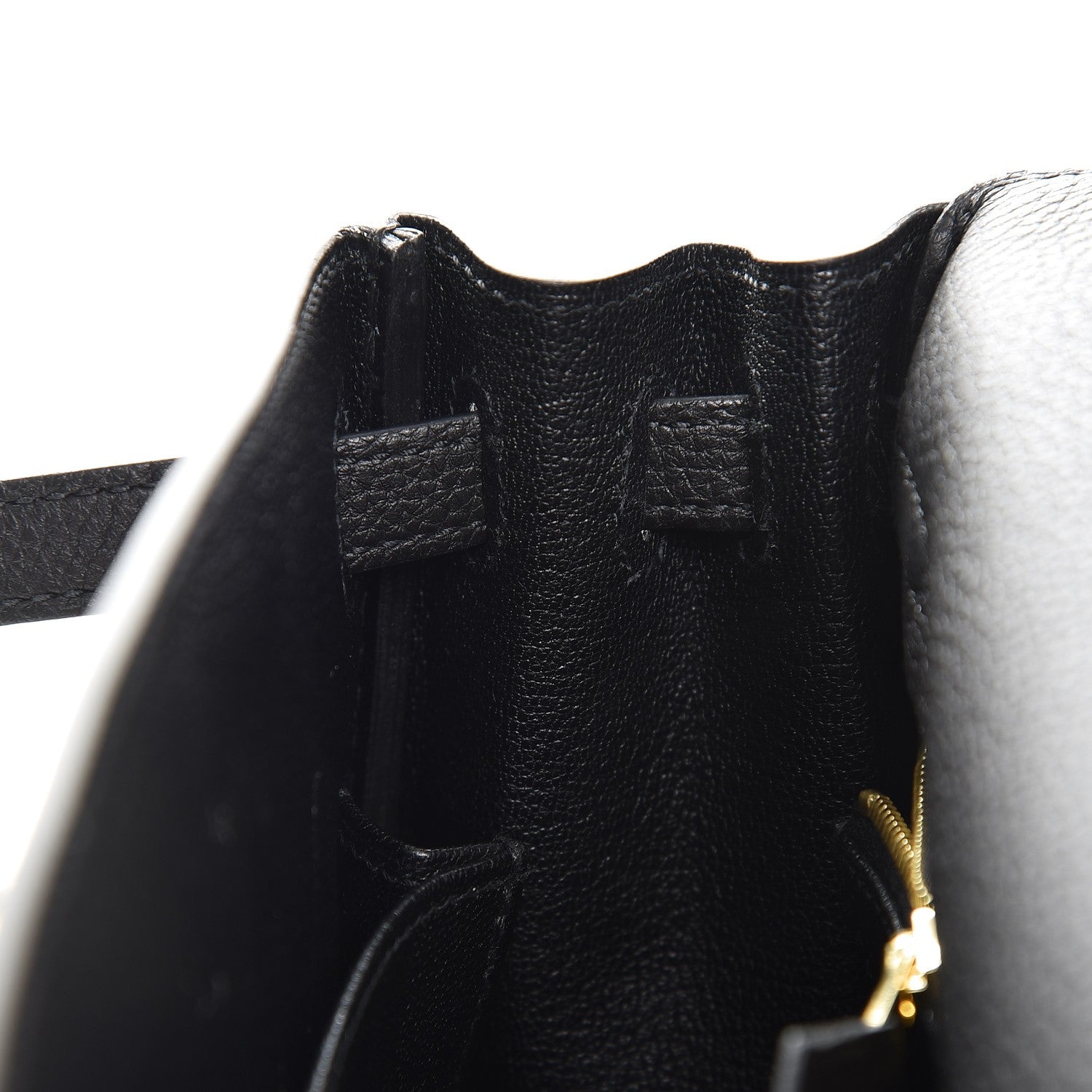 Hermes Togo Kelly Retourne 25 Black 21 of 36