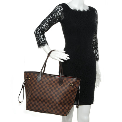 Louis Vuitton Damier Ebene Neverfull MM 2 of 8