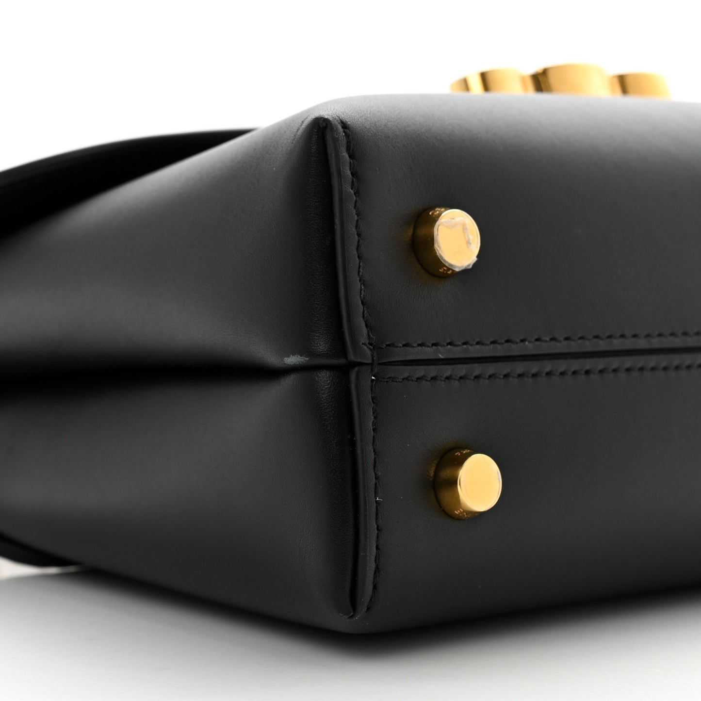 Smooth Satinated Calfskin Teen Nino Black