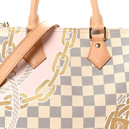 Louis Vuitton Damier Azur Nautical Speedy Bandouliere 25 8 of 12