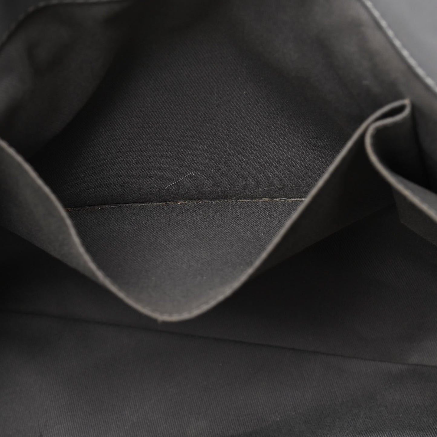 Lambskin Quilted Shopping Tote Grey