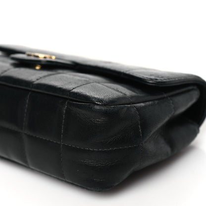 Chanel Lambskin Quilted Mini Chocolate Bar Flap Black 10 of 12