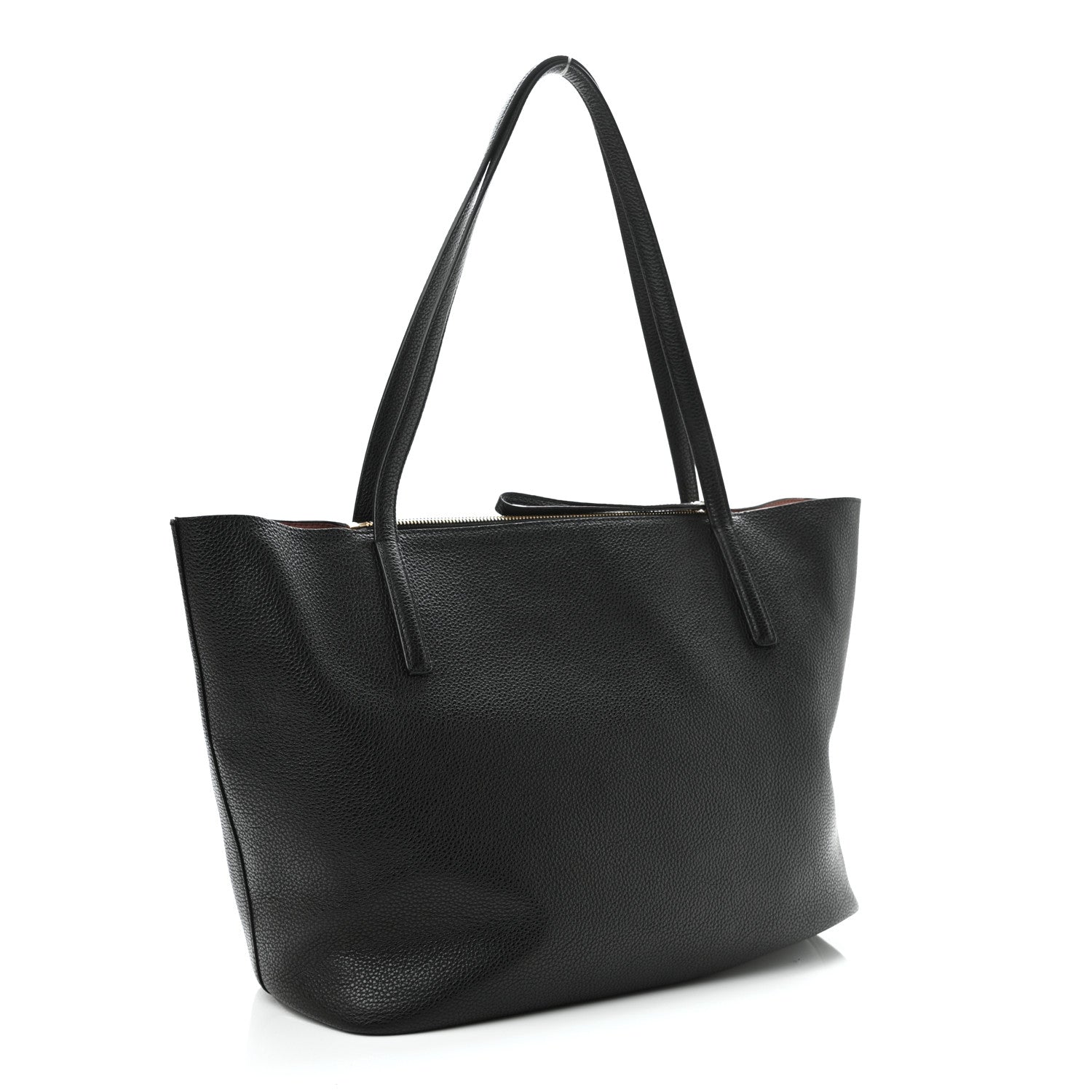 Salvatore Ferragamo Calfskin Medium Gancini Tote Black 4 of 12