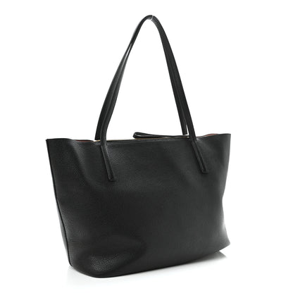 Salvatore Ferragamo Calfskin Medium Gancini Tote Black 4 of 12