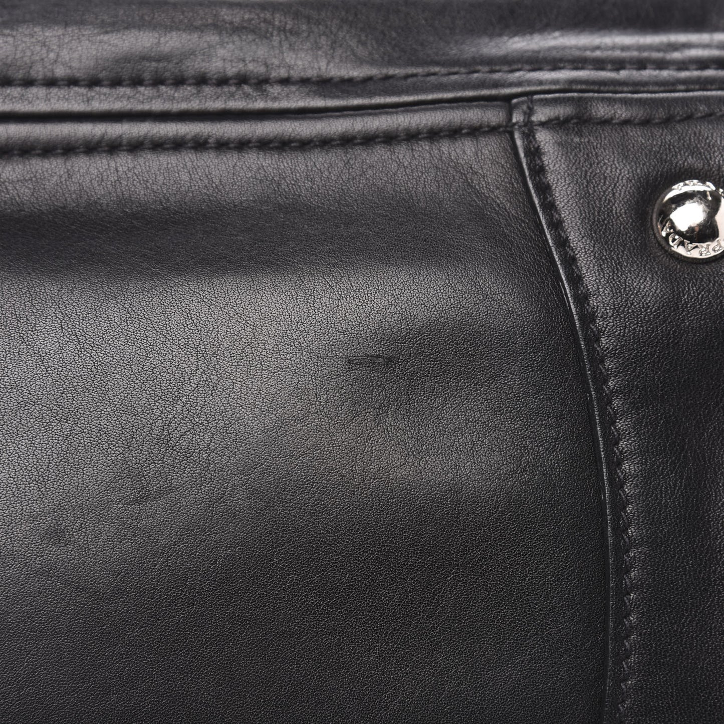 Soft Calf Shoulder Bag Black