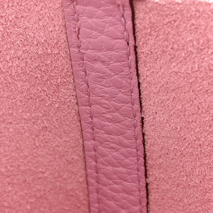 Hermes Taurillon Clemence Picotin Lock 18 PM Mauve Sylvestre 7 of 11