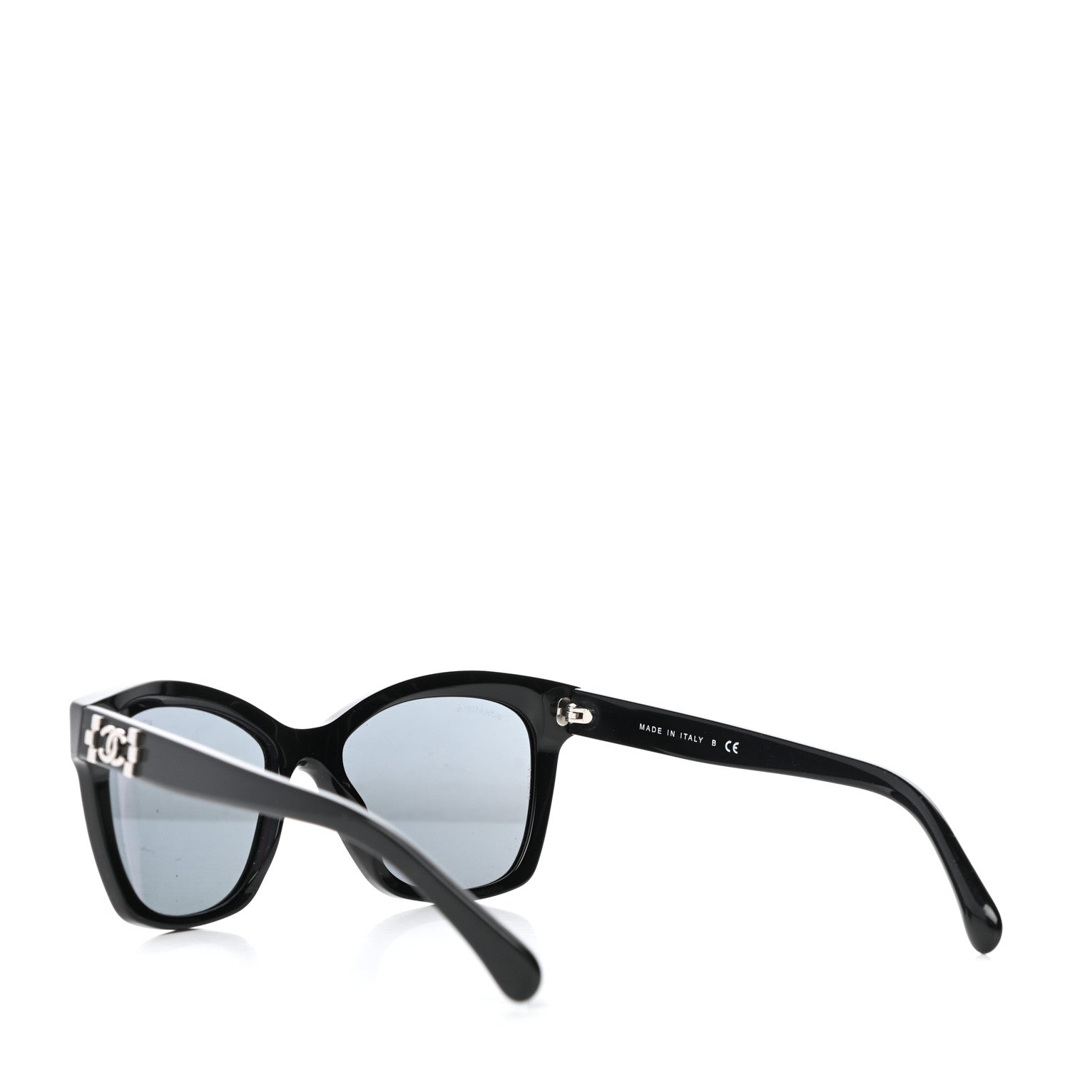 Chanel CC Butterfly Signature Sunglasses 5313 Black 4 of 8