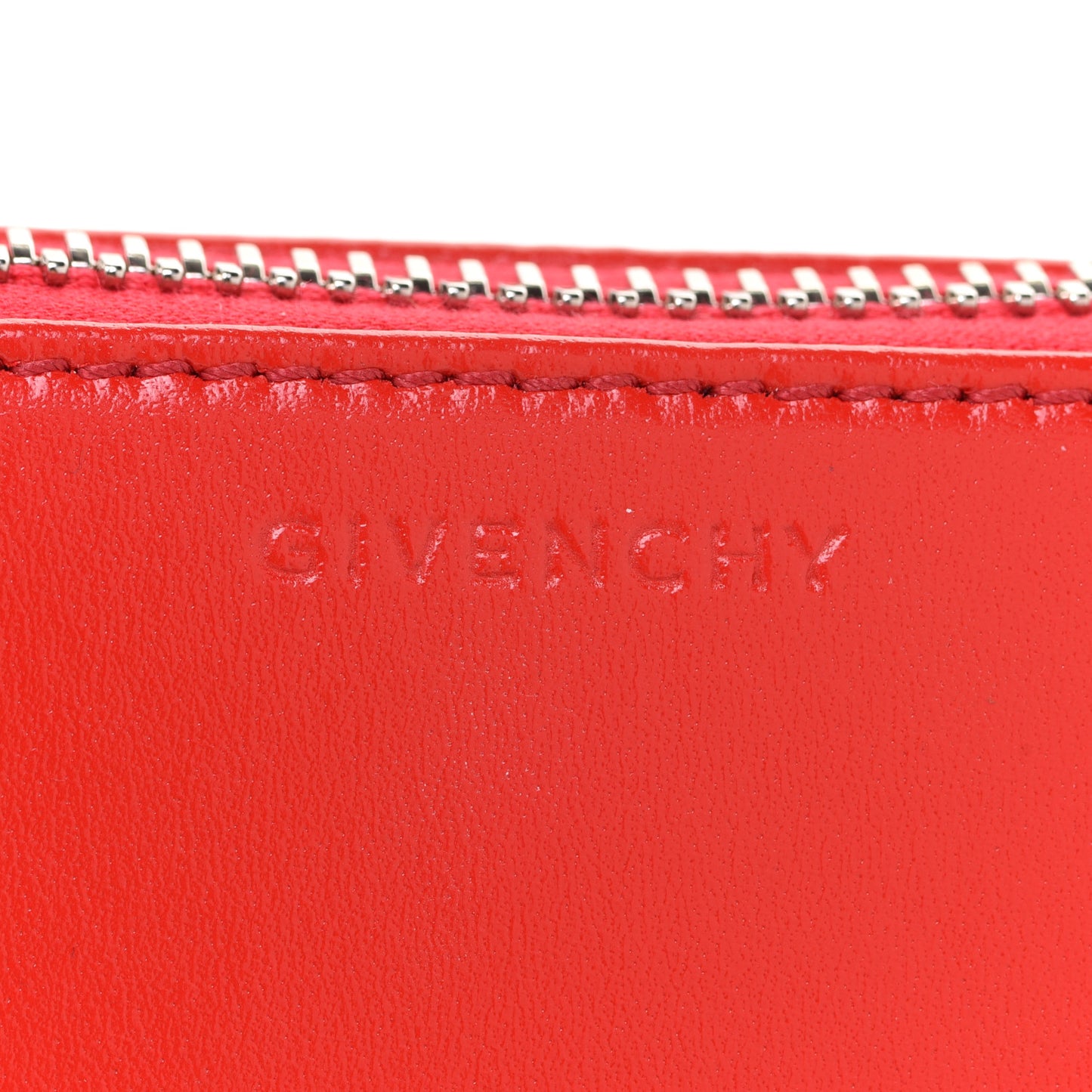 Smooth Calfskin Nano Antigona Red