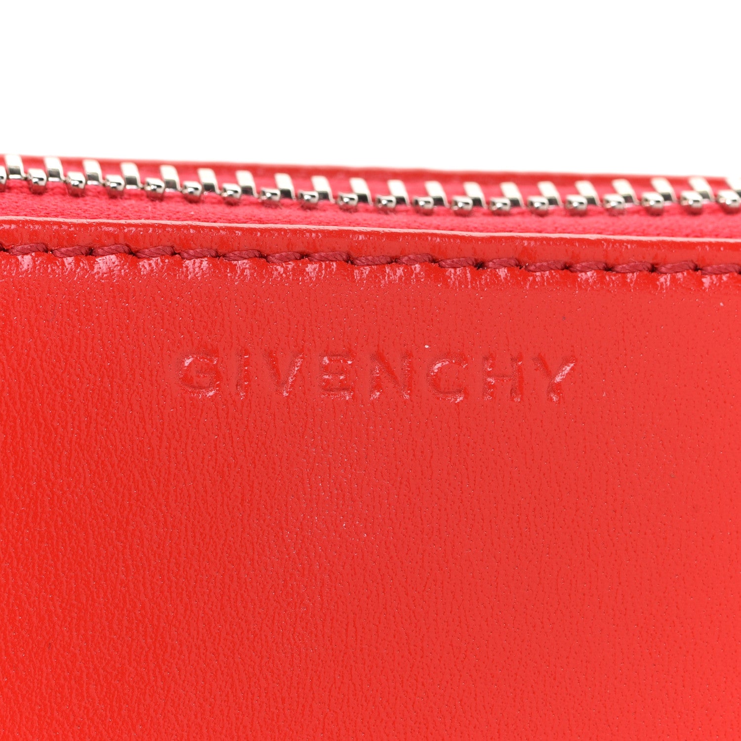 Givenchy Smooth Calfskin Nano Antigona Red 8 of 12