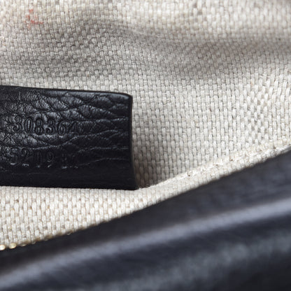 Gucci Pebbled Calfskin Small Soho Disco Bag Black 7 of 10
