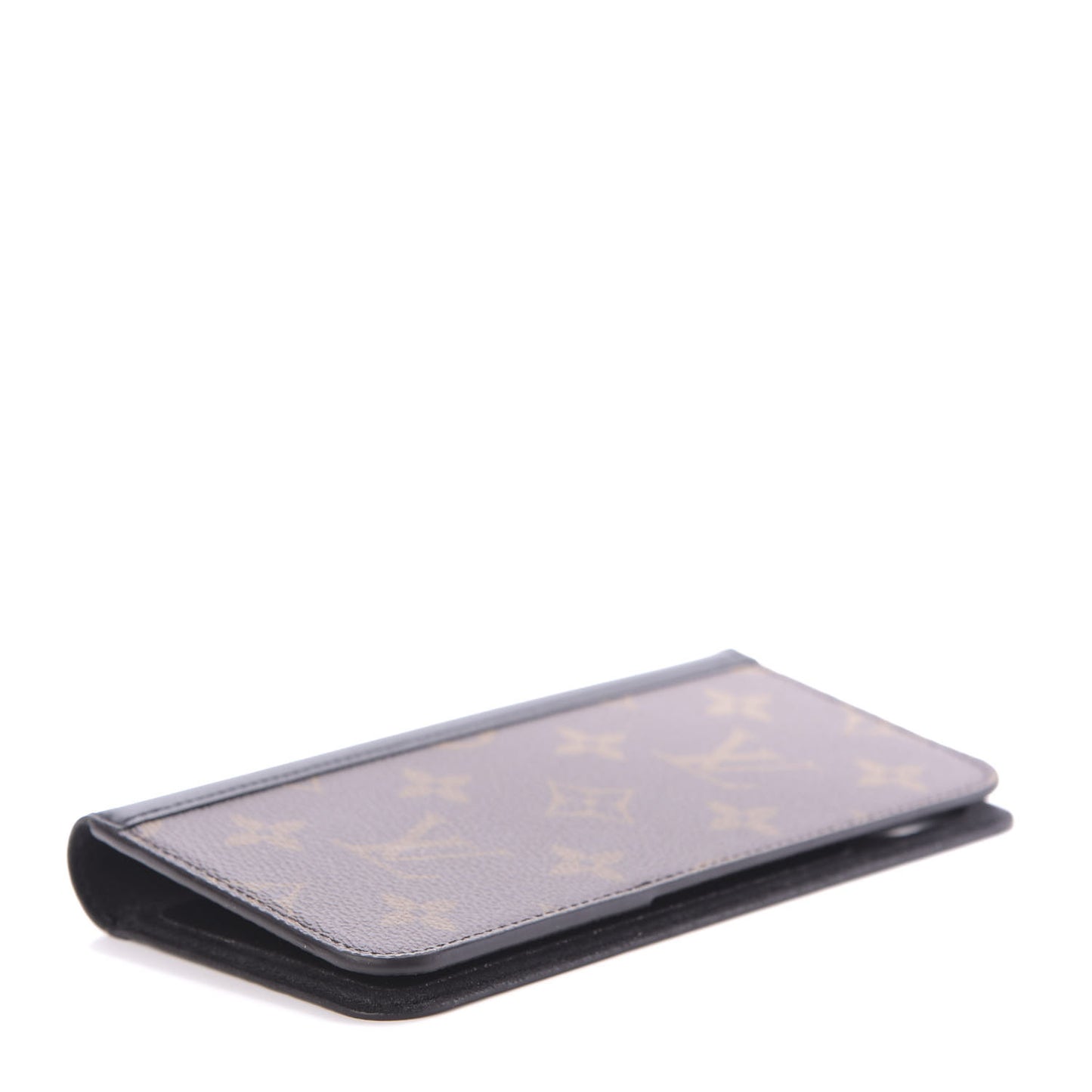Monogram iPhone XS Max Folio Case Black