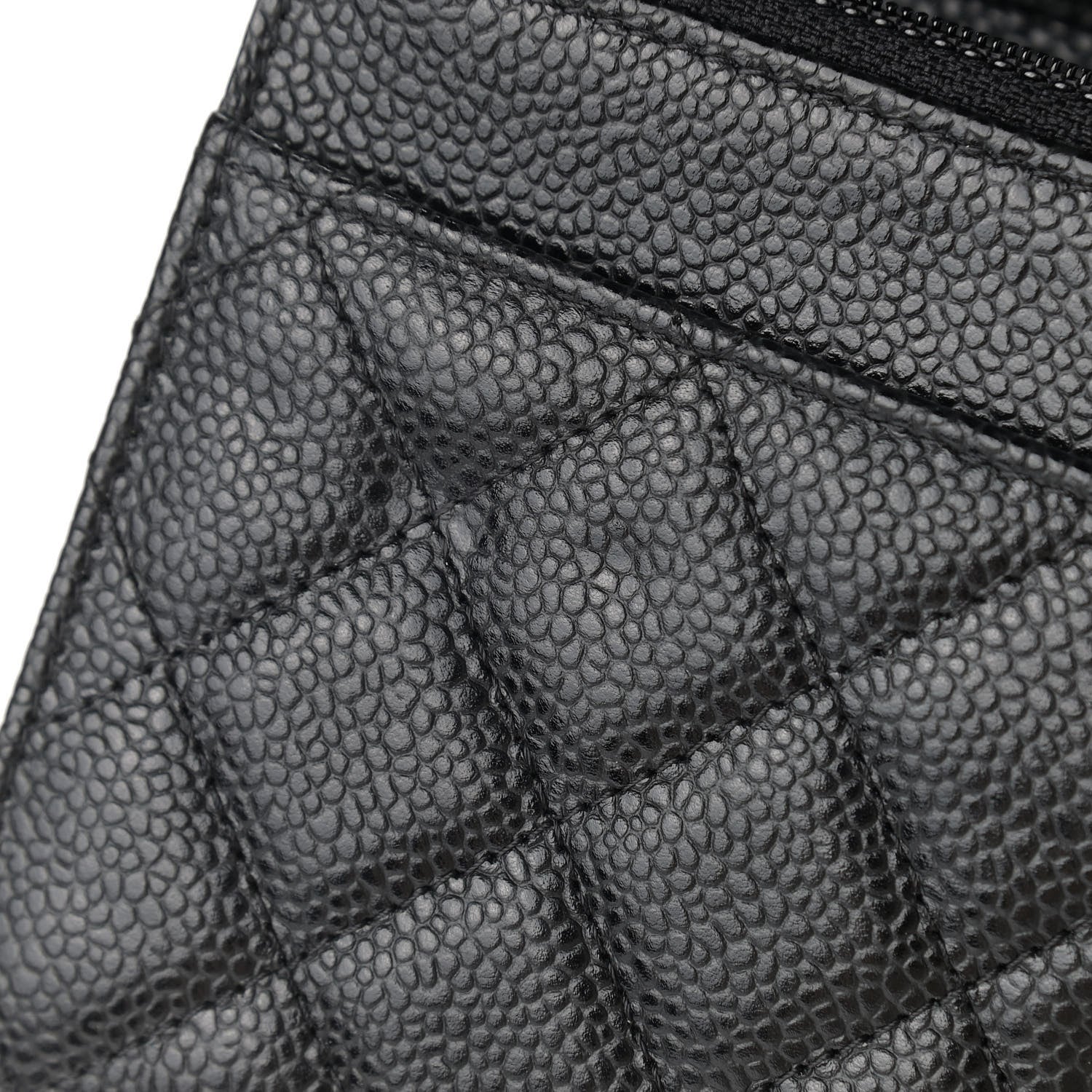 Chanel Caviar Quilted Wallet On Chain WOC Black 13 of 13