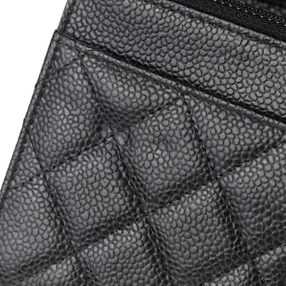 Chanel Caviar Quilted Wallet On Chain WOC Black 13 of 13