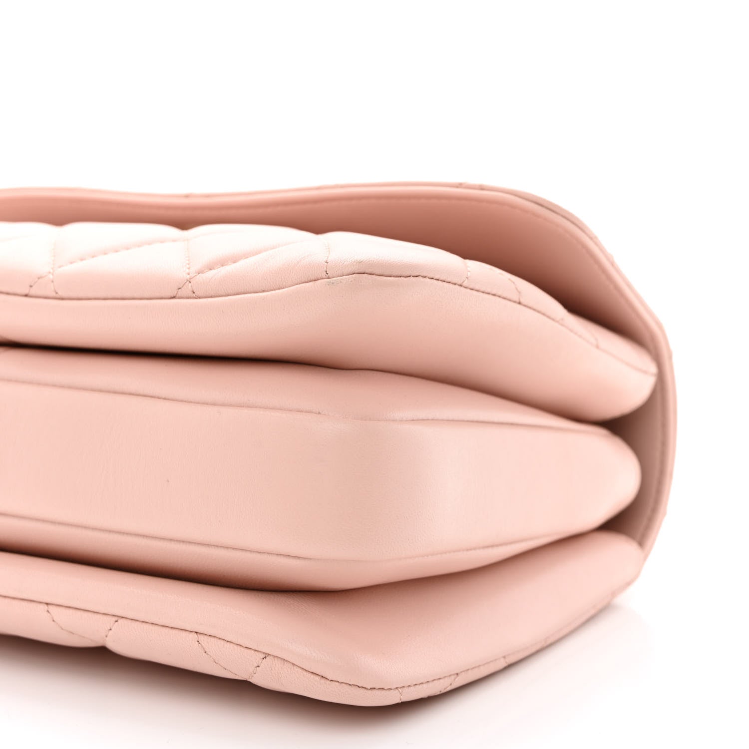 Chanel Lambskin Quilted Small Trendy Chain CC Flap Dual Handle Bag Light Pink 10 of 15
