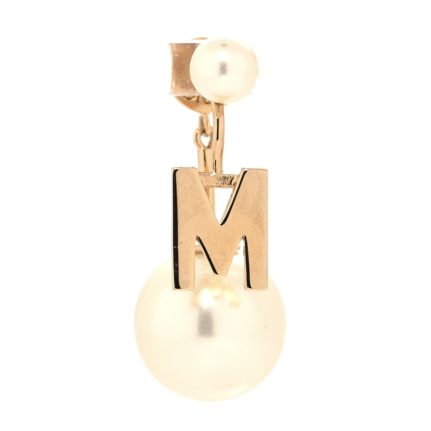 Pearl My ABCDior M Tribale Earring Gold