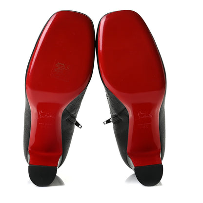 Christian Louboutin Calf Morphee Catenabontina 85 Booties 39.5 Black 6 of 9