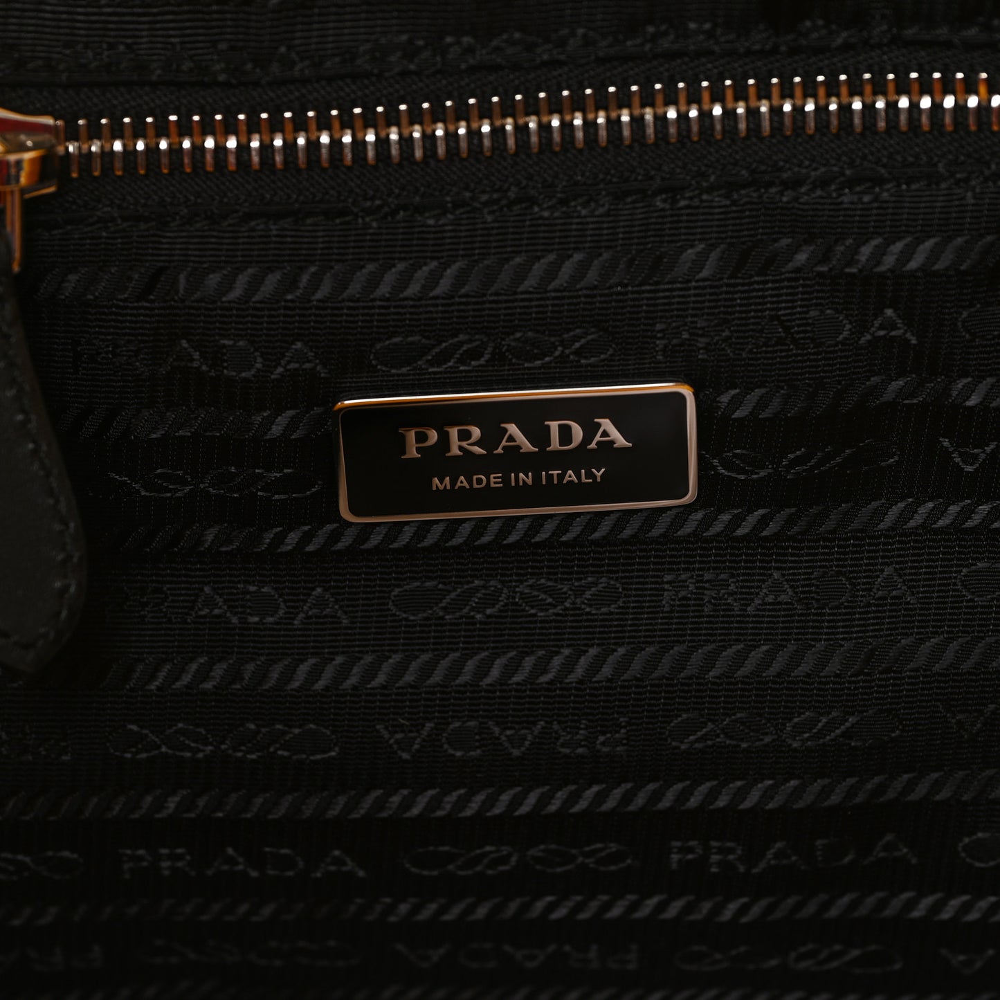 Terry Cloth Tote Bag Giallo Black