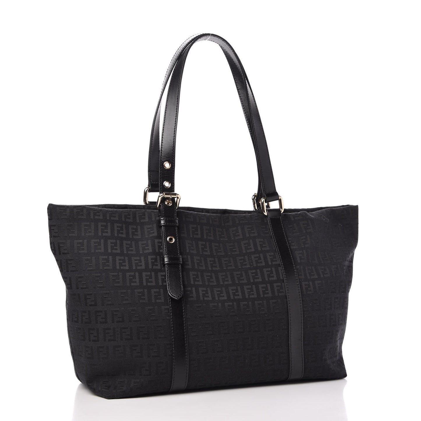 Zucchino Large Charm Shopping Tote Black