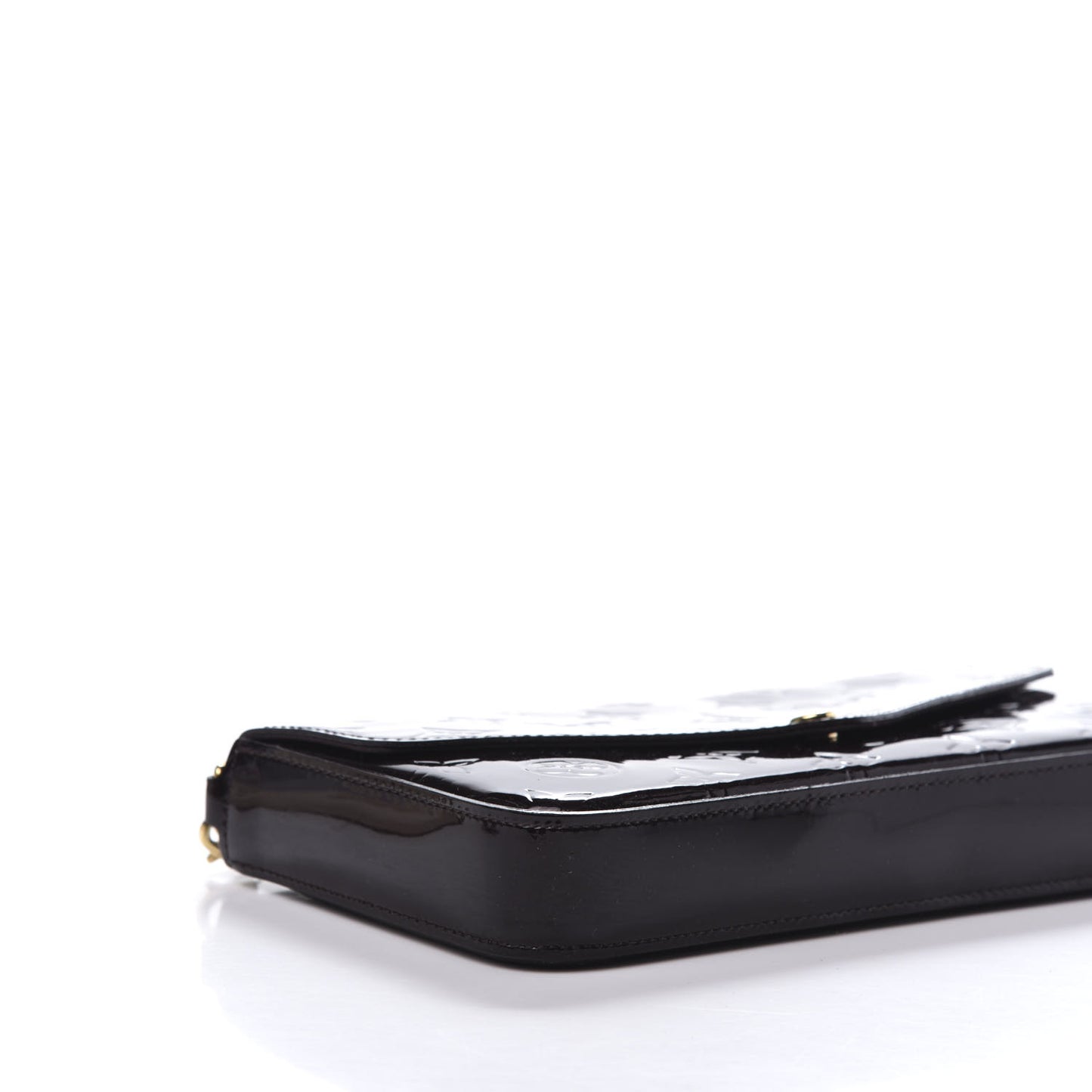 Vernis Pochette Felicie Chain Wallet Amarante