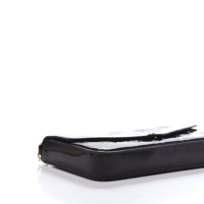 Louis Vuitton Vernis Pochette Felicie Chain Wallet Amarante 5 of 12
