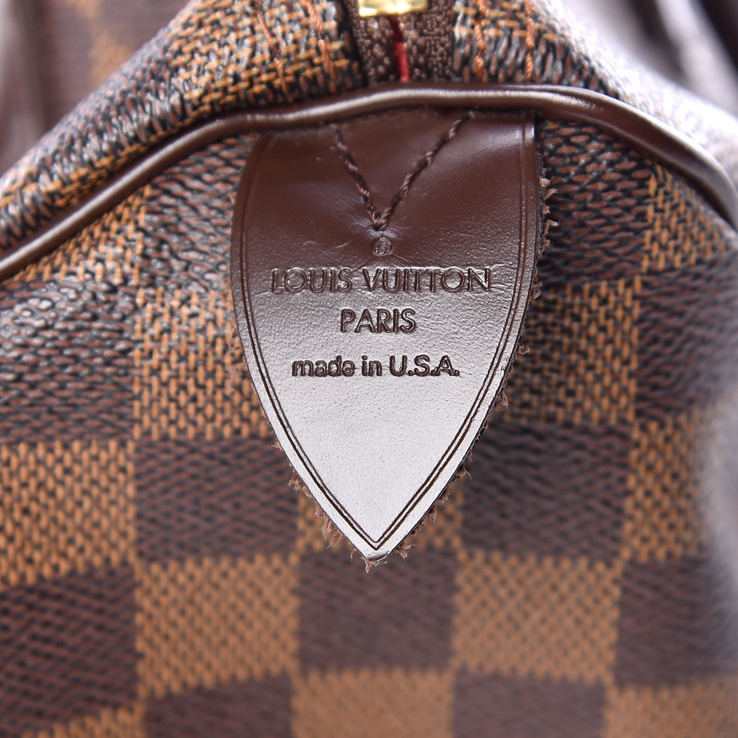 Louis Vuitton Damier Ebene Speedy 25 9 of 13