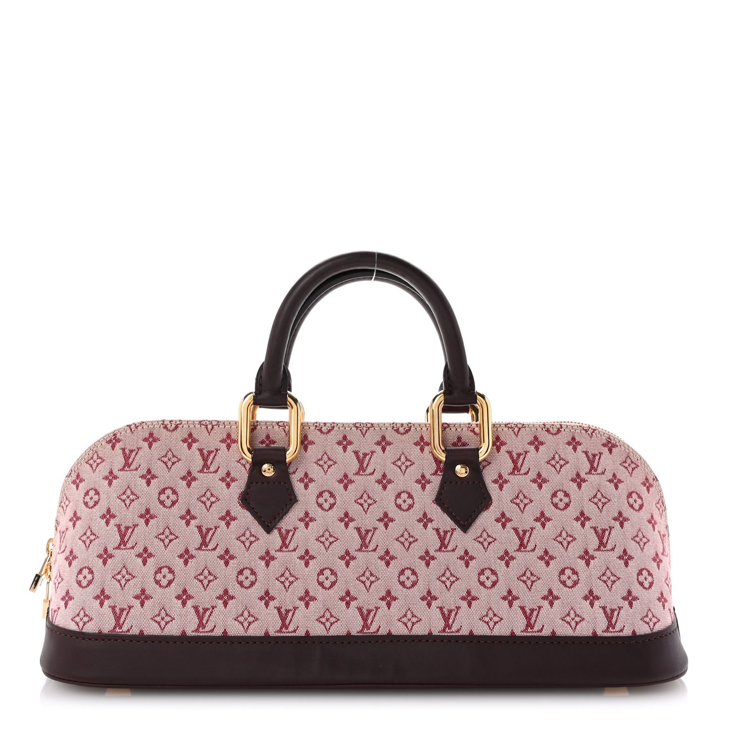 Mini Monogram Alma Long Cherry