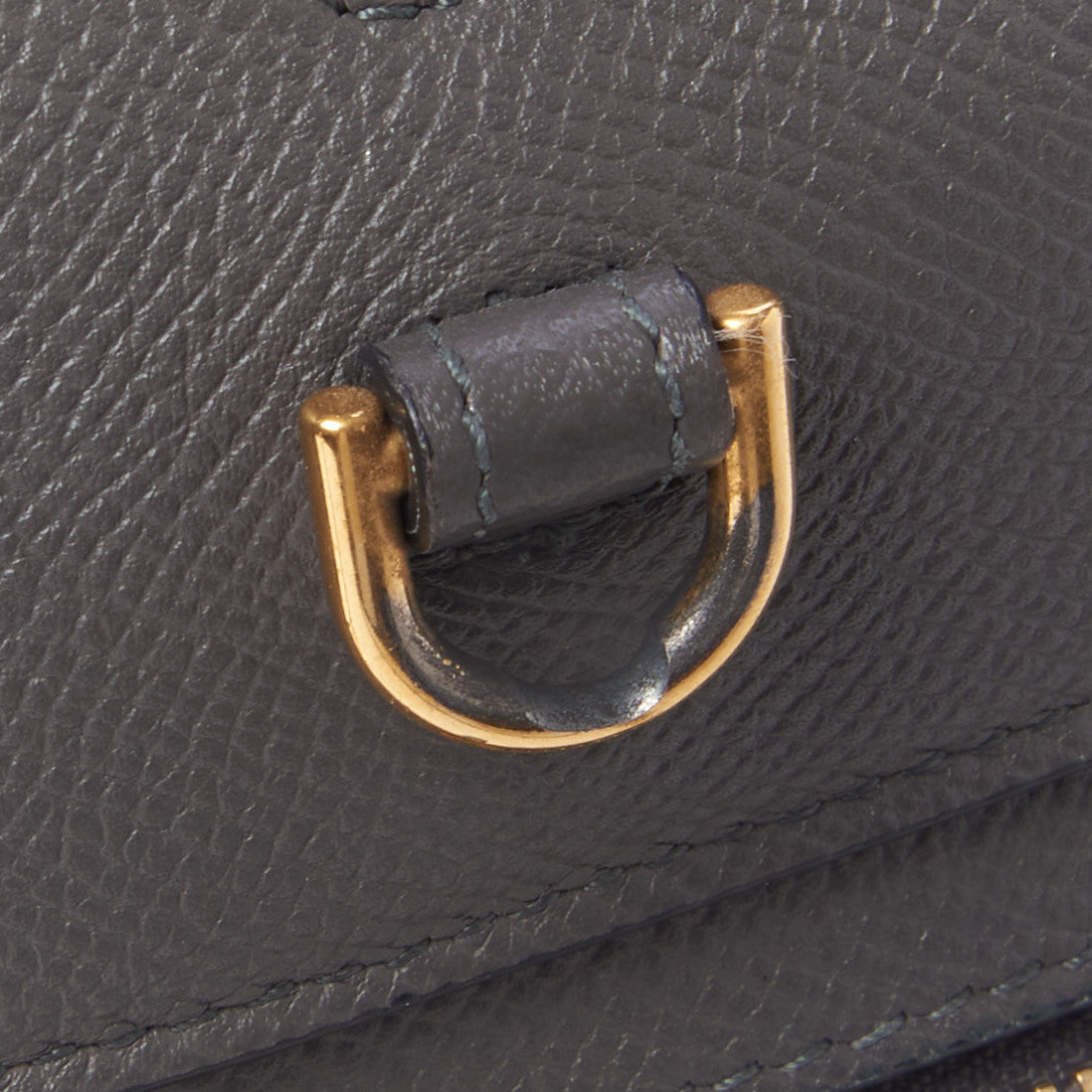 Celine Baby Grained Calfskin Micro Belt Bag Grey 10 of 11