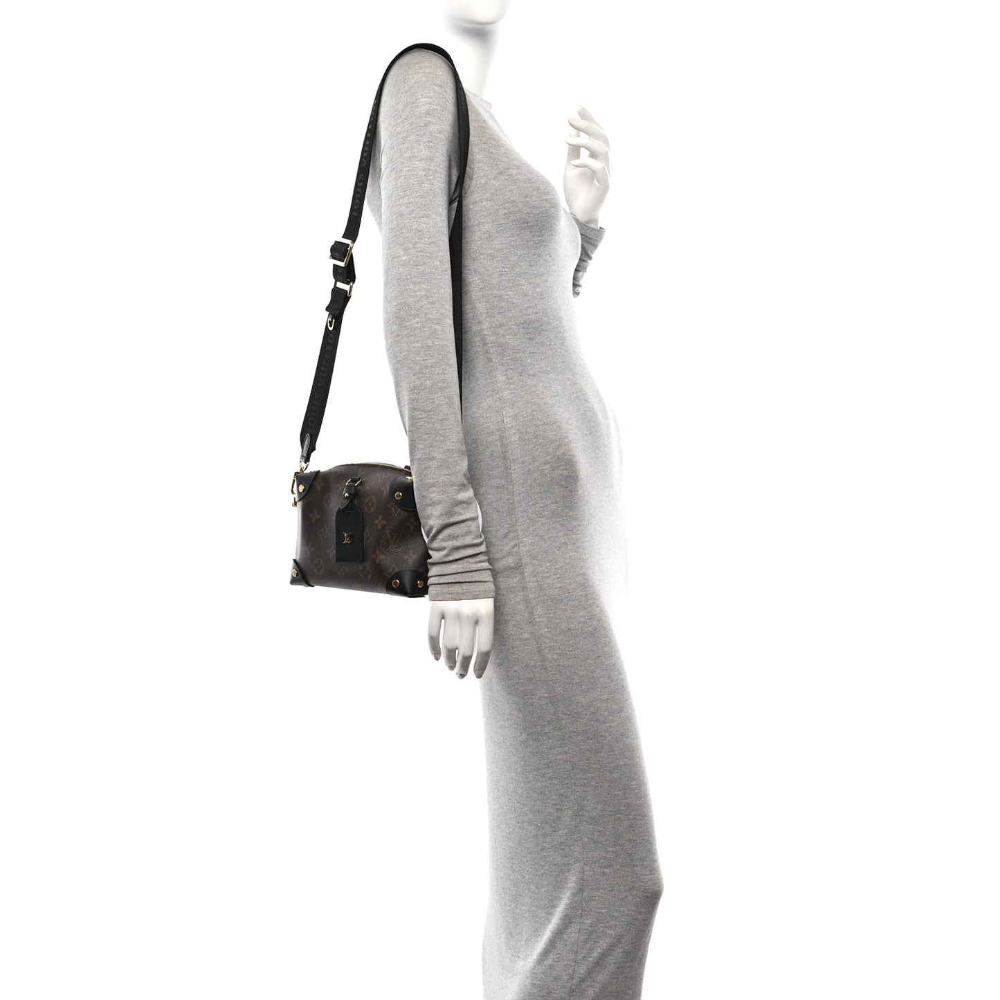 Monogram Petite Malle Souple Black