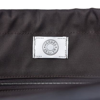 Hermes Felt Sac De Pansage Groom Bag Acier 9 of 13