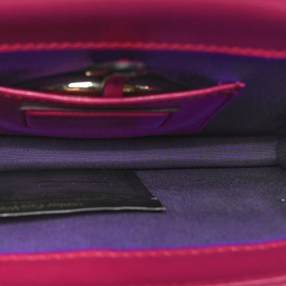 Bulgari Calfskin Small Serpenti Forever Snake Strap Crossbody Bag Plum 5 of 9