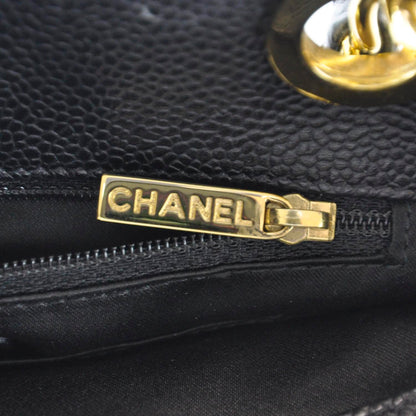 Chanel Caviar Petit Shopping Tote PST Black 11 of 11
