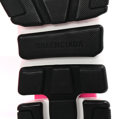 Balenciaga Neoprene Knit Womens Speed Sneakers 38 Pink White 7 of 9