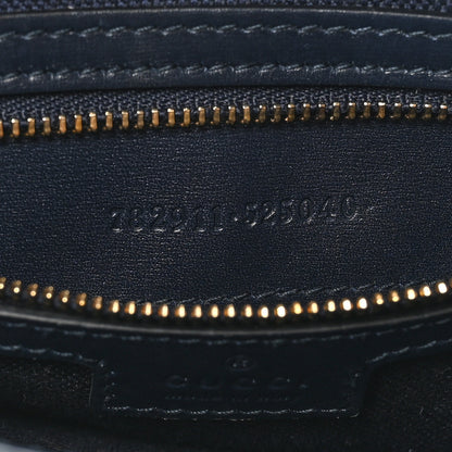 Gucci Monogram Messenger Bag Navy 7 of 10