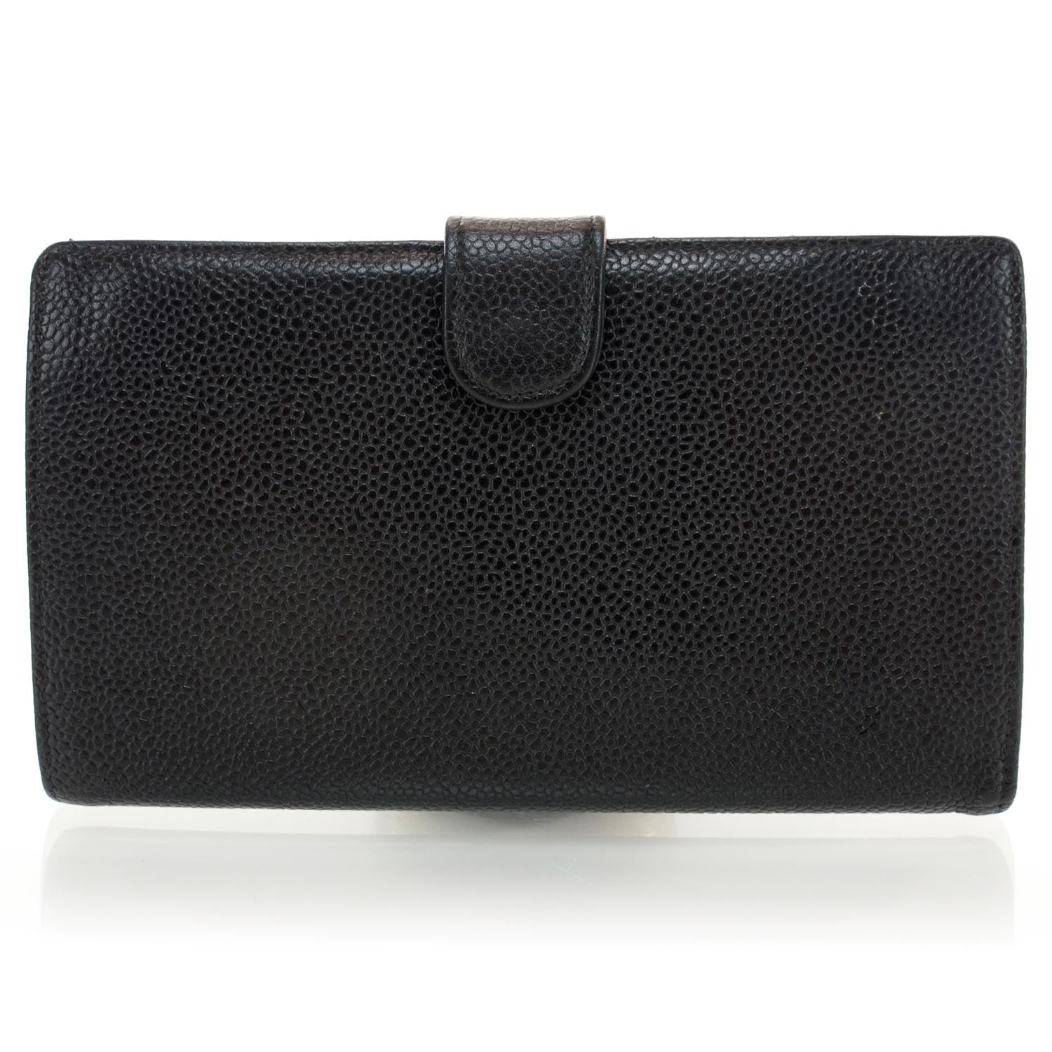 Chanel Caviar CC Wallet Black 1 of 10