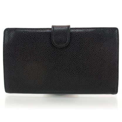 Chanel Caviar CC Wallet Black 1 of 10