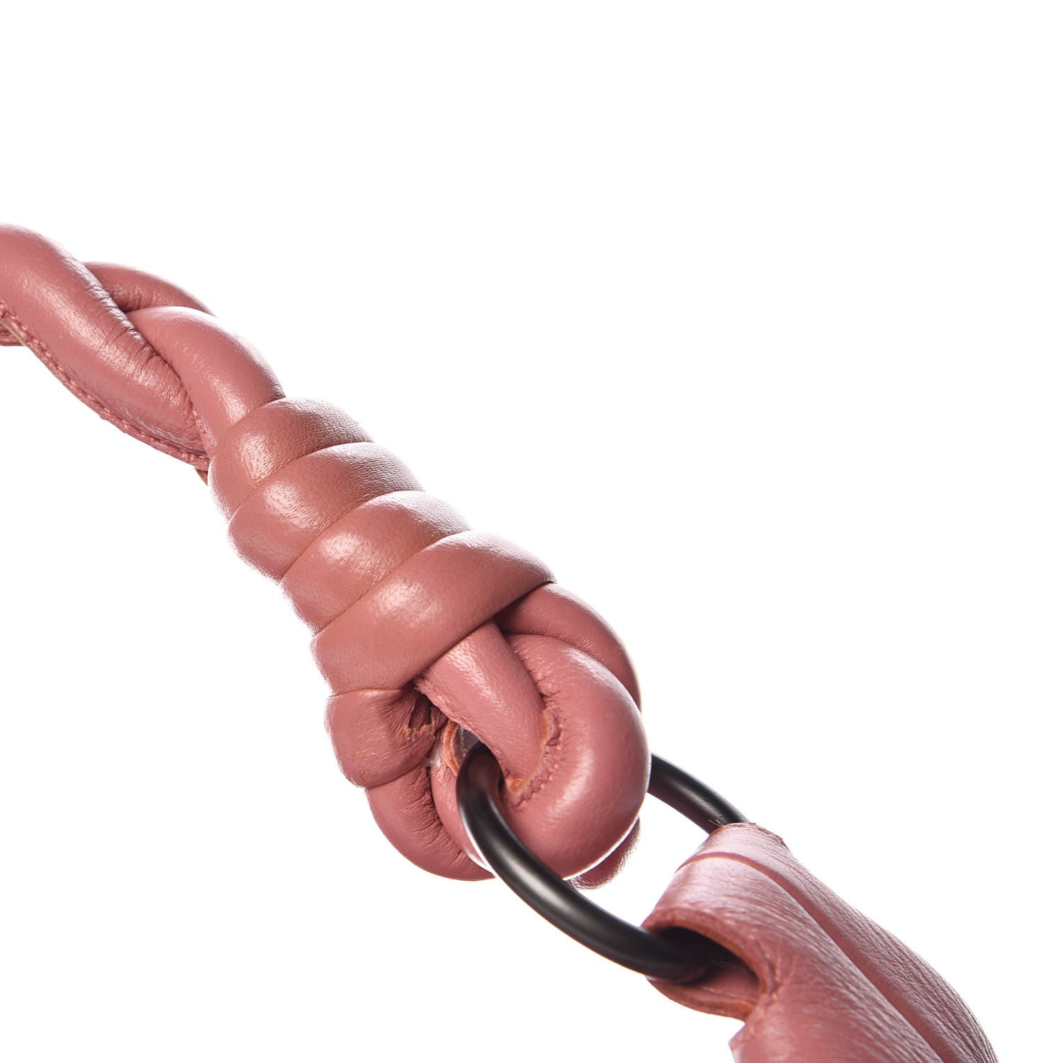 Bottega Veneta Cervo Deerskin Intrecciato Braided Hobo Rose Pink 14 of 14