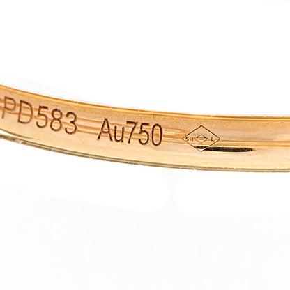 Cartier 18K Pink Gold Diamond Double Juste Un Clou Paved Ring 54 6.75 7 of 7