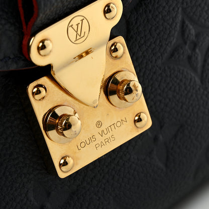 Louis Vuitton Empreinte Pochette Metis Marine Rouge 10 of 13